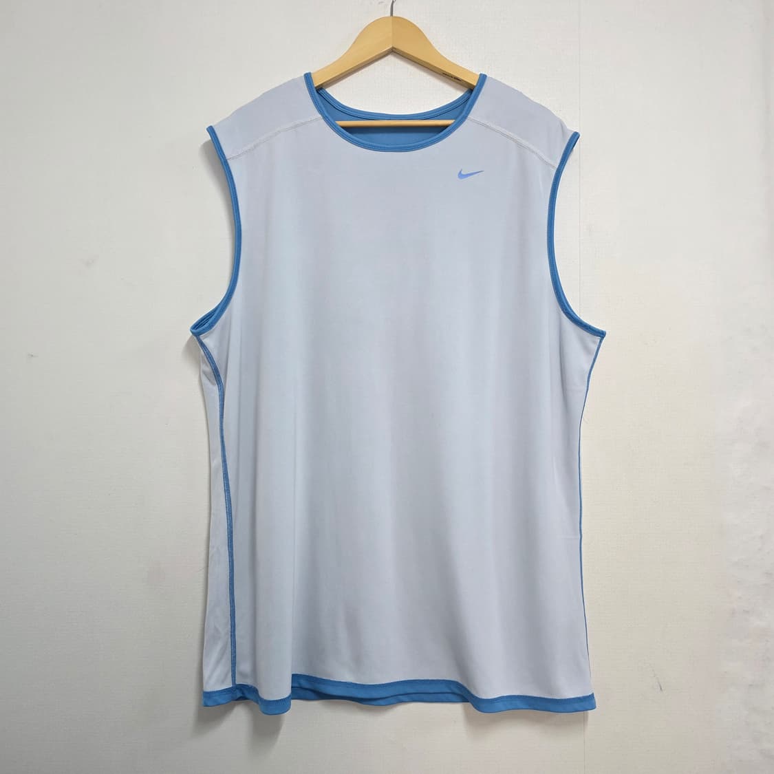 XXL 나이키 00s 리버시블 스카이블루 민소매 슬리브리스 져지 상품이미지4