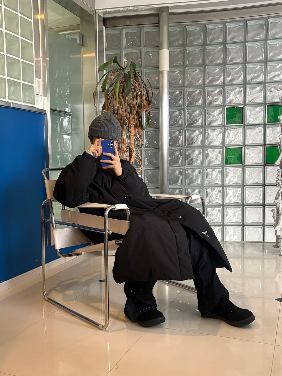 ZARA oversize coat 소시오츠키 오버사이즈 코트 상품이미지2