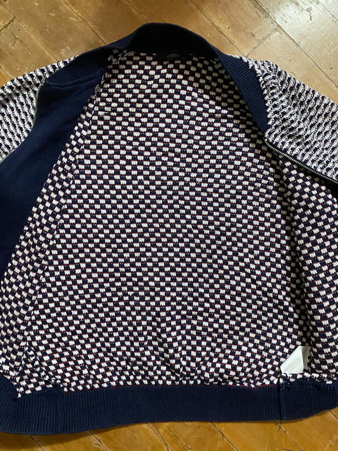 ZIOZIA 지오지아 간절기 니트 집업 105 상품이미지4