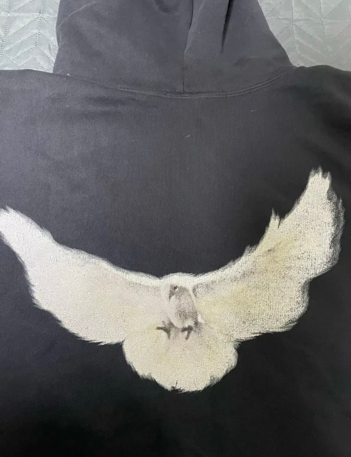 이지갭 발렌시아가 도브 후드티 워시드블랙 L 새상품 LAA초판 상품이미지1