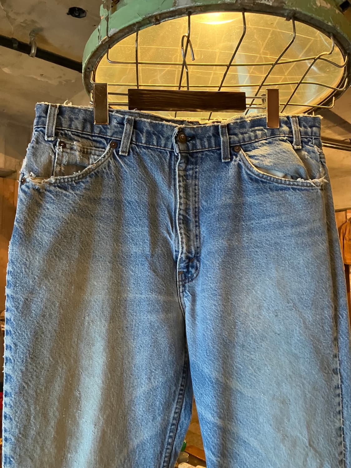 80s USA Levis 517 Boot Cut Denim Pants 상품이미지3