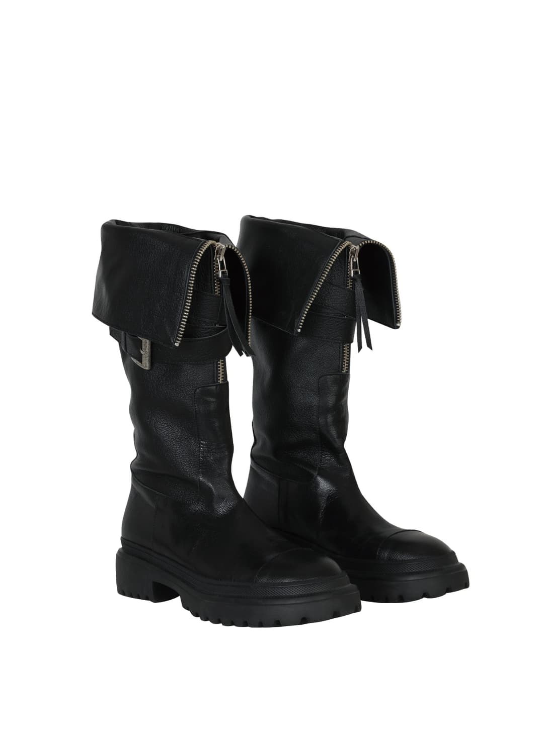 보헴서 보헤미안서울 부츠 FOLDED BELT LONG BOOTS 상품이미지1