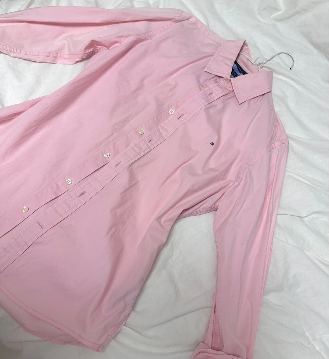 타미힐피거 핑크셔츠 상품이미지2