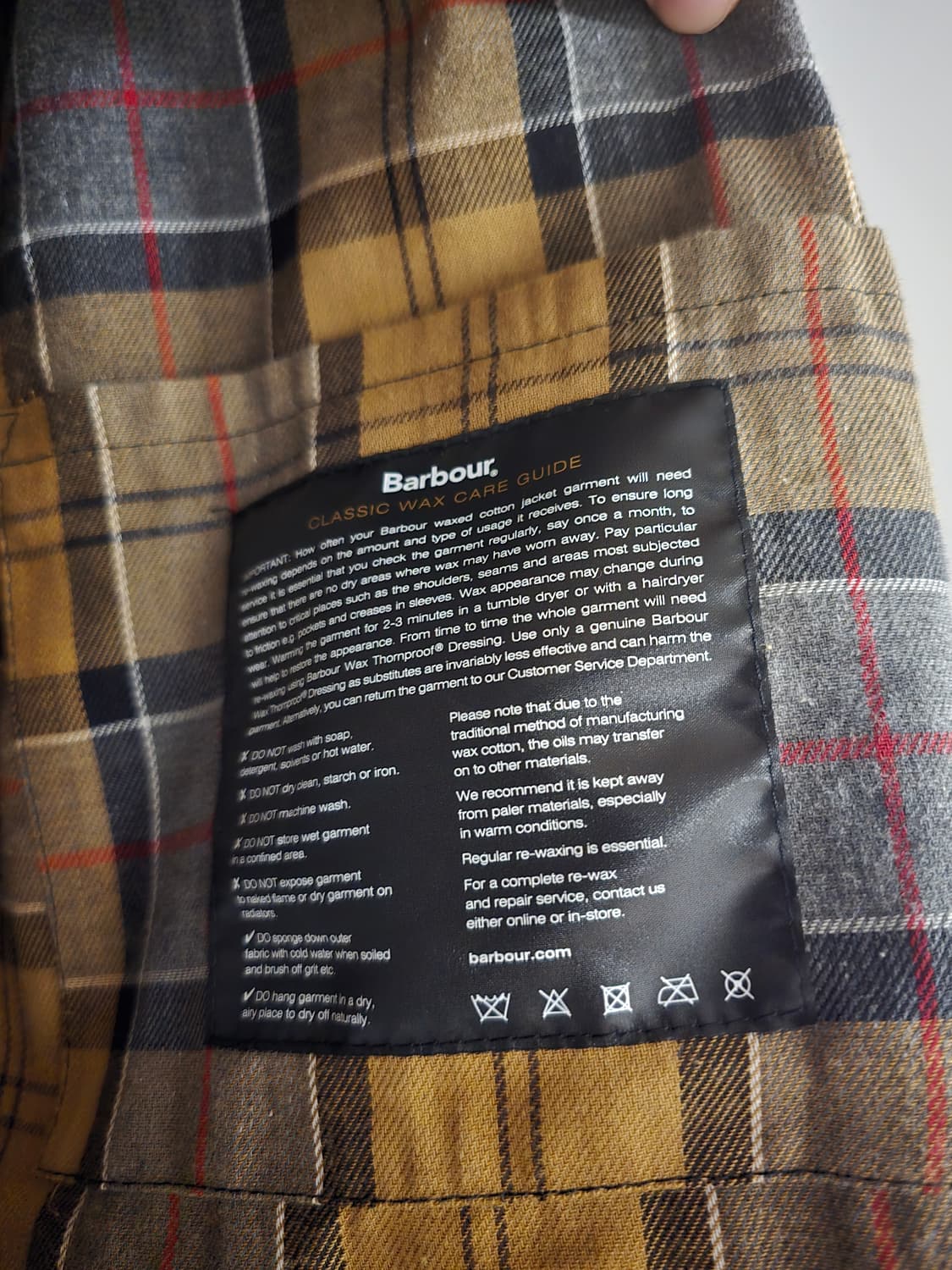 바버 A7 인터내셔널 자켓 42사이즈 팝니다 상품이미지3