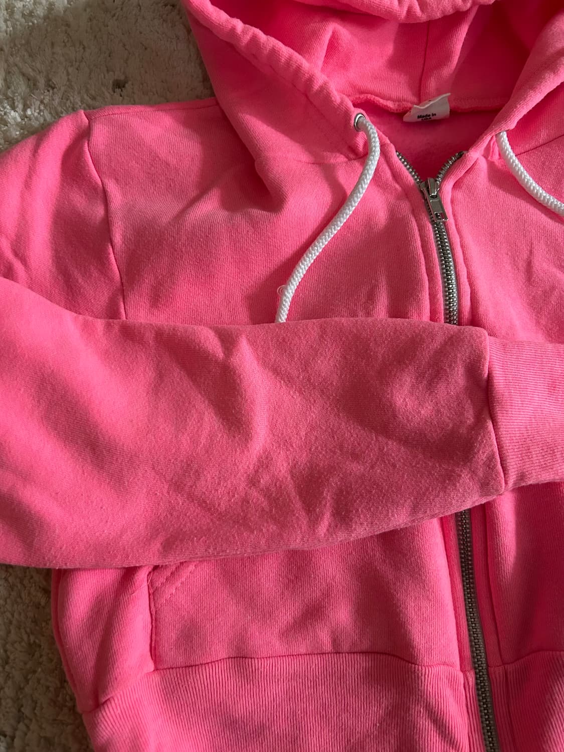 아메리칸어패럴 AA 크롭 후드집업  상품이미지7