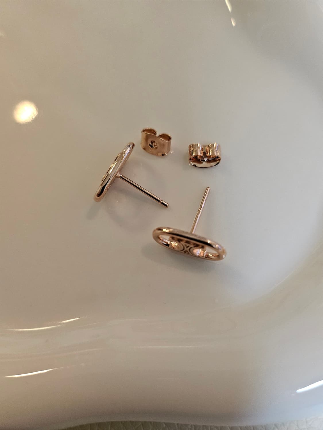 셀린느 미니 트리옹프 로즈골드 스터드 귀걸이 상품이미지6