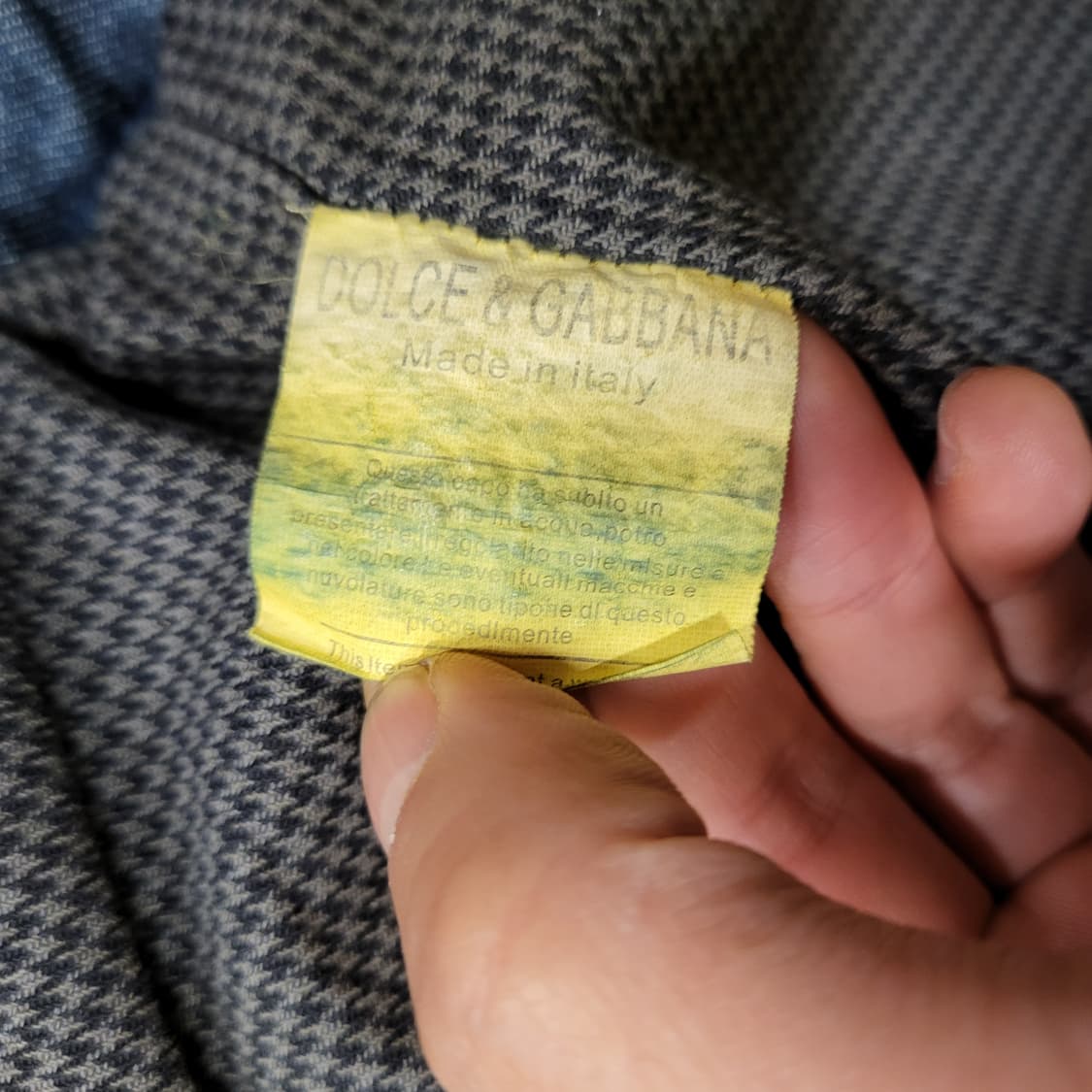 90s 돌체앤가바나(Dolce & Gabbana) 데님 자켓 (L) 상품이미지10