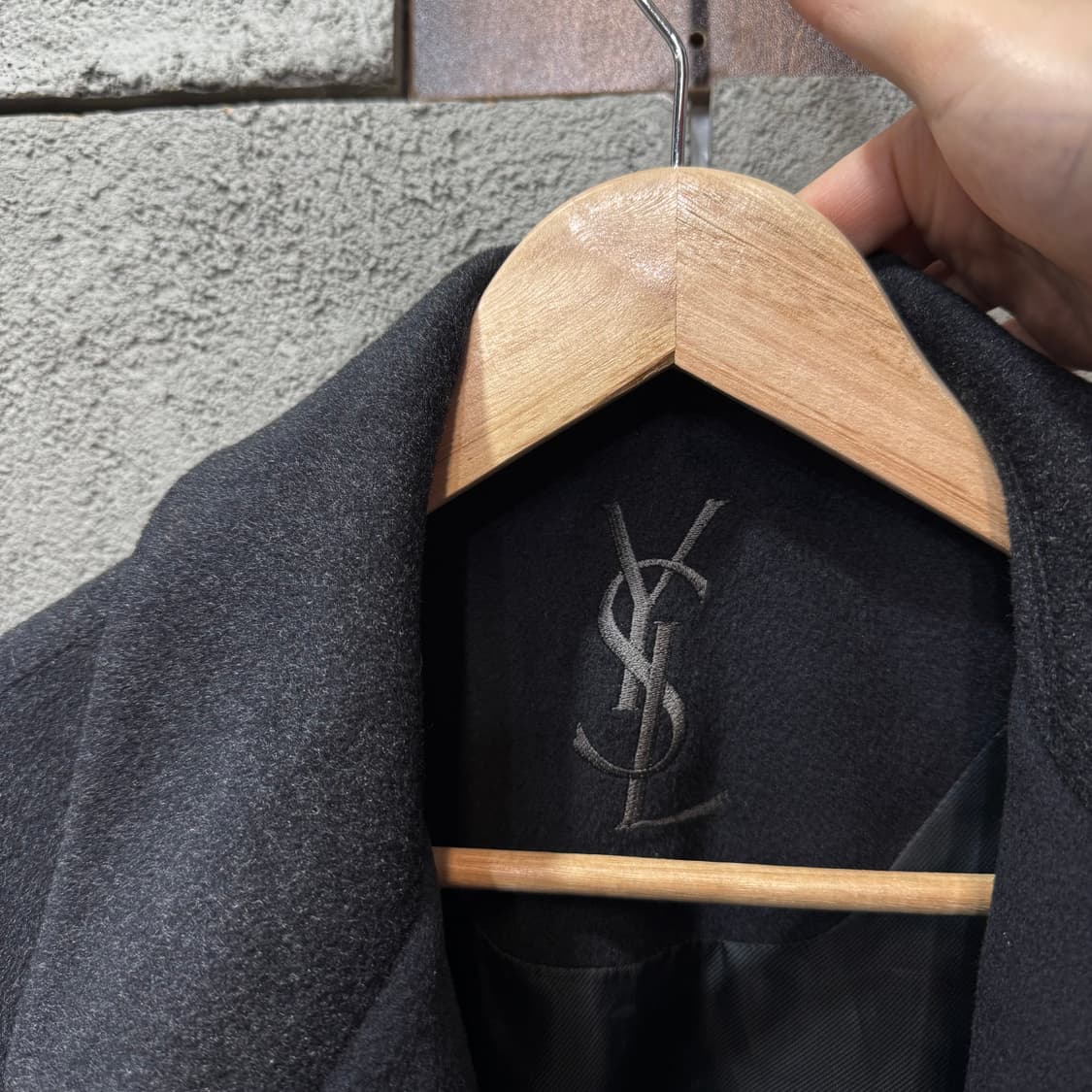 입생로랑 캐시미어 혼방 블루종 자켓 (M)  상품이미지7