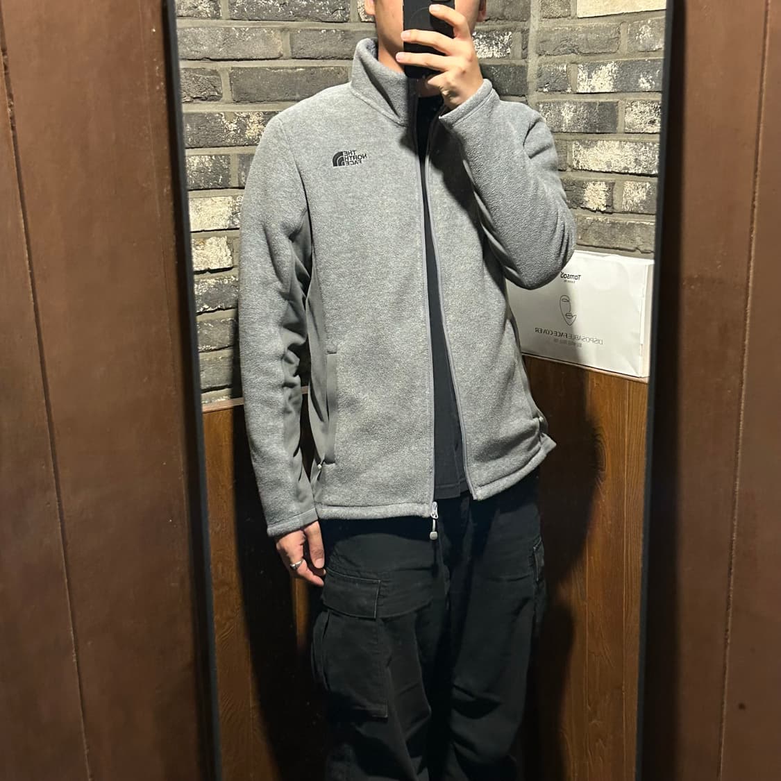 XL) 노스페이스 플리스 자켓 그레이 상품이미지9