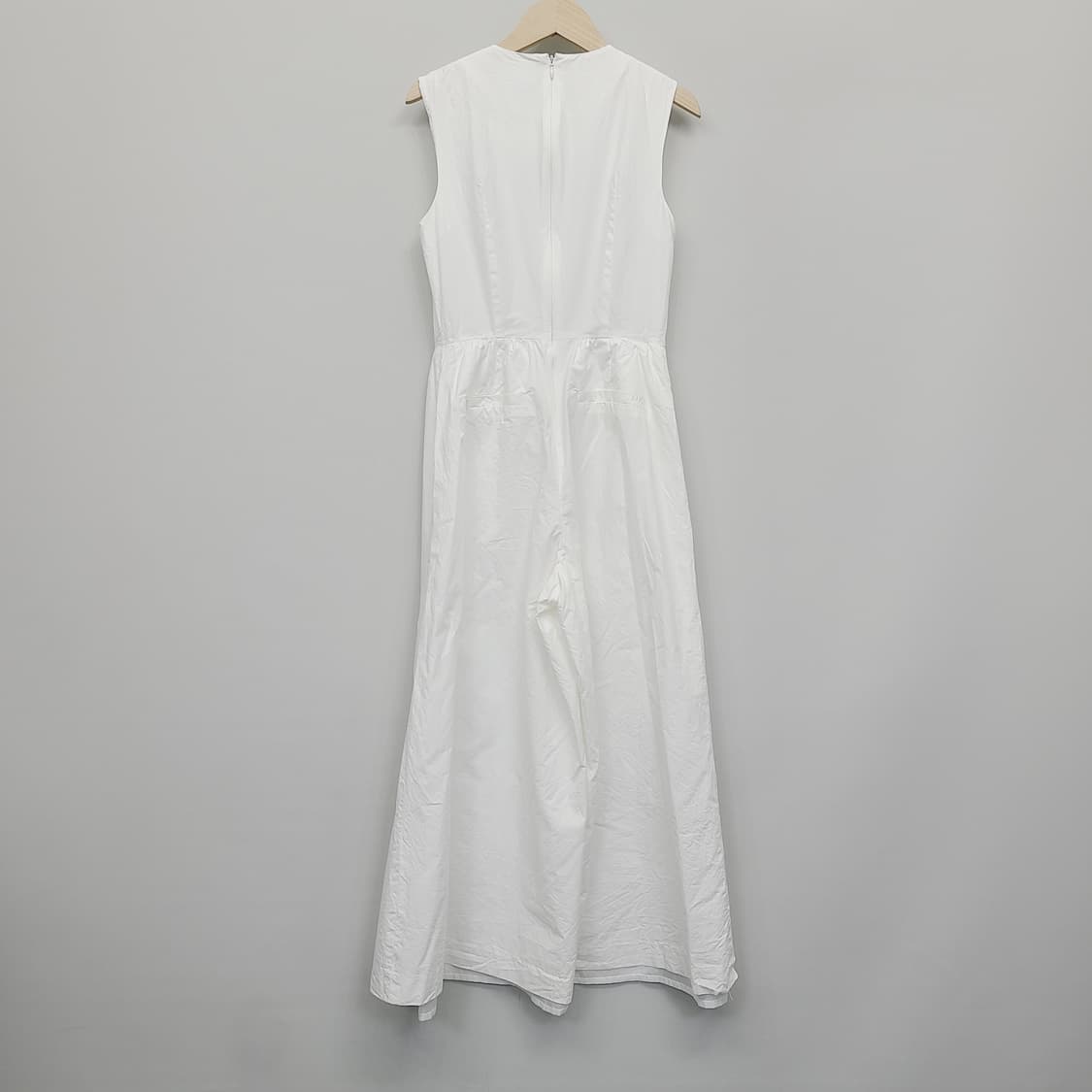 SJYP 화이트 버튼 와이드 점프수트 S 상품이미지5