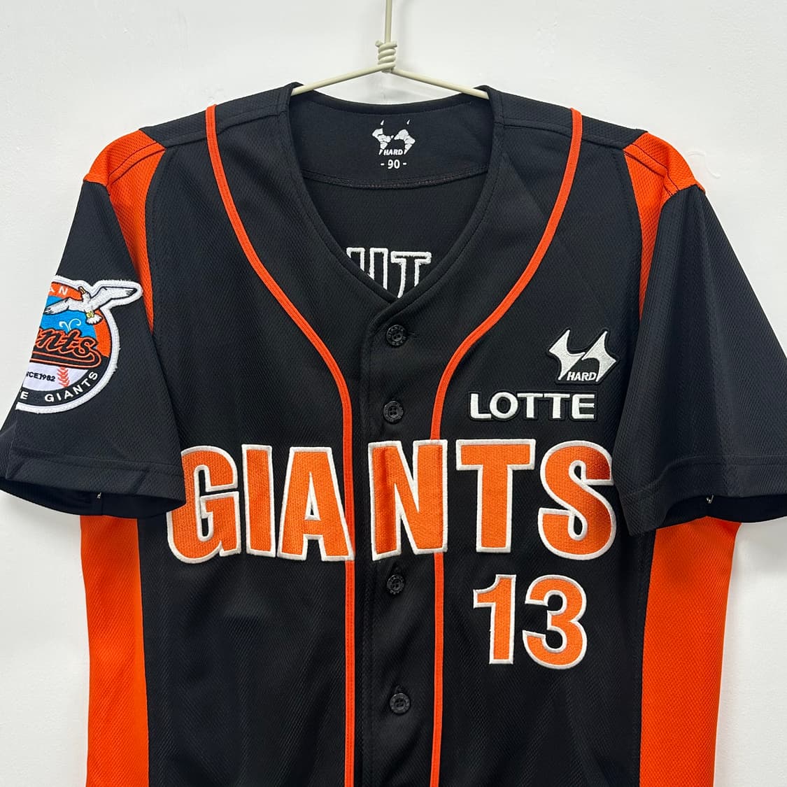하드 롯데자이언츠 황재균 마킹 어센틱 유니폼 90 상품이미지2