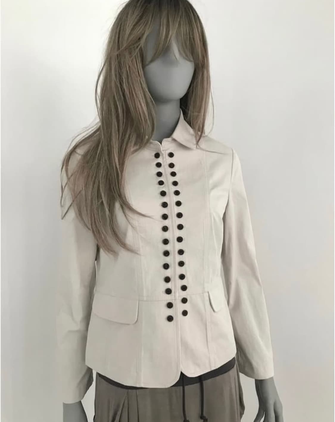 산코파퓨엘라 sankofa puella 멀티플 버튼 자켓 베이지 상품이미지1