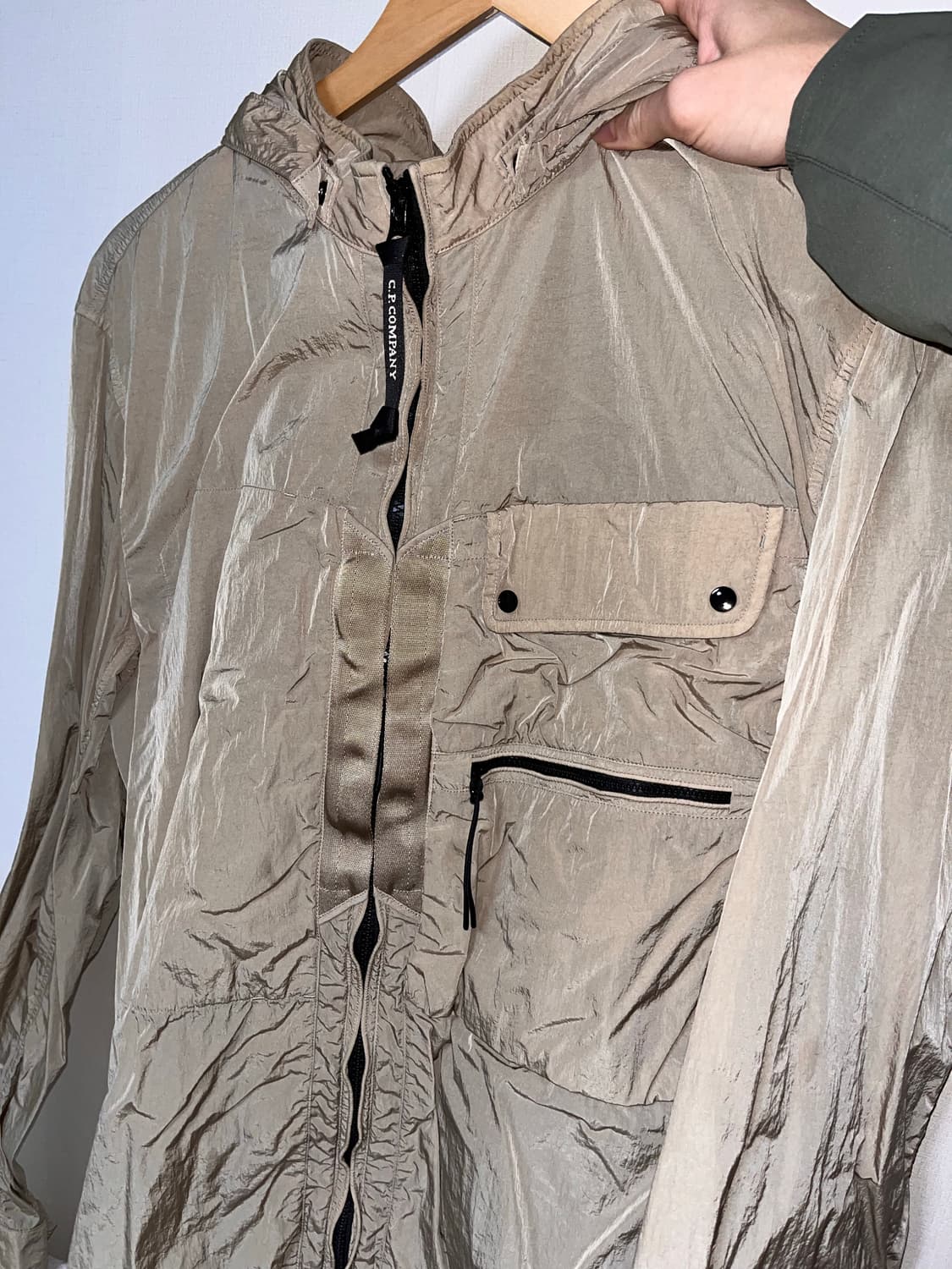 Cp컴퍼니 나일론 고글 후드집업 상품이미지1