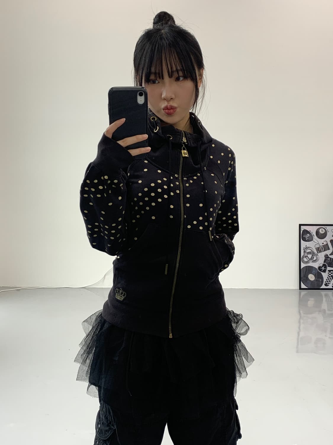 Adidas X Missy Elliot  Dot zip up 상품이미지3