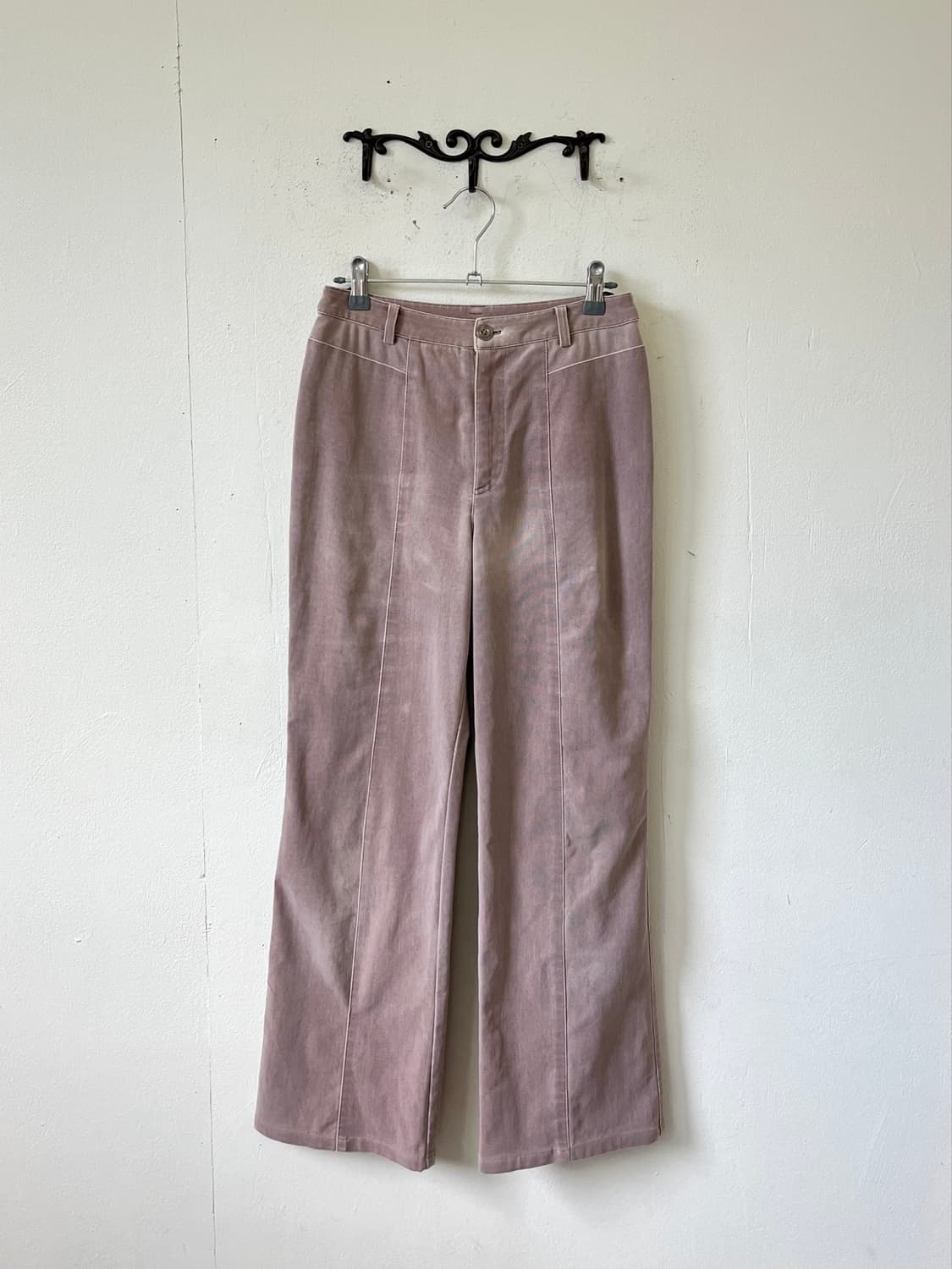 Japan vtg 인디핑크 코튼 팬츠  상품이미지1