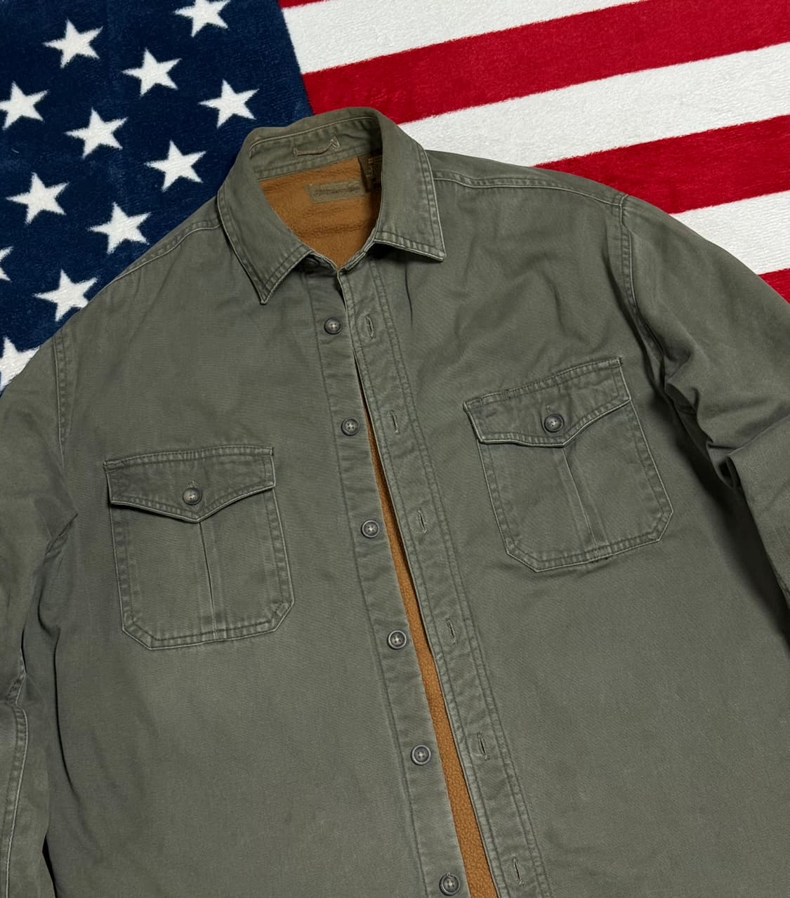 밀리터리워크자켓 빈티지워크웨어 Military work shirt 상품이미지4