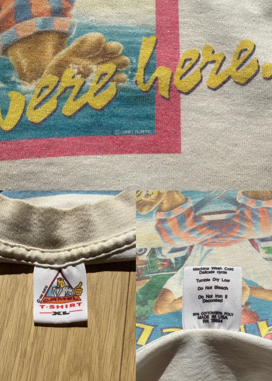 카멜 90s Camel 클럽 멤버스 프로모 빈티지 포켓 티셔츠2 상품이미지8