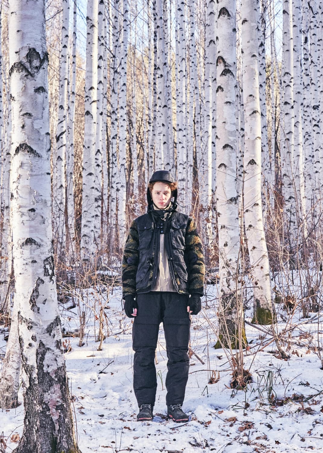 이스트로그 / EASTLOGUE 퀼티드 5 패널 캡 블랙 퀀텀 / M 상품이미지4