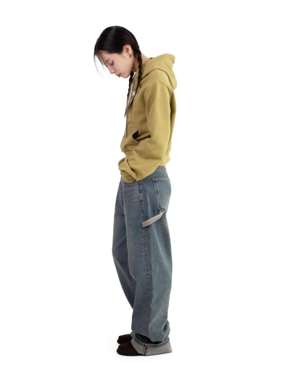 릿킴 ONLINE CROPPED HOODIE 온라인 크롭 후드티 상품이미지4