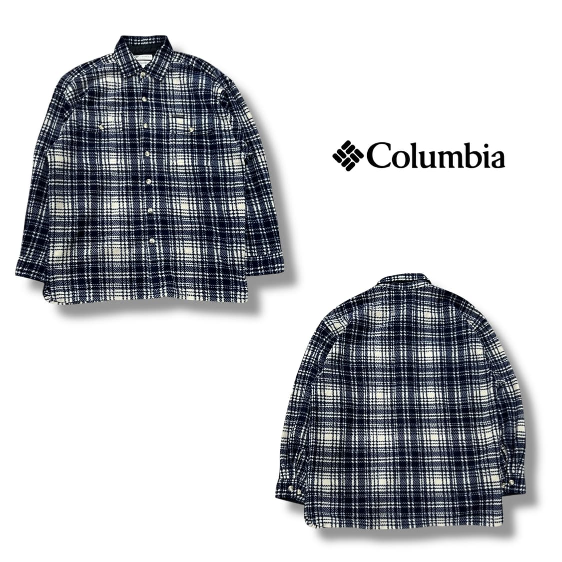 컬럼비아 플리스 체크셔츠 s08656 상품이미지1