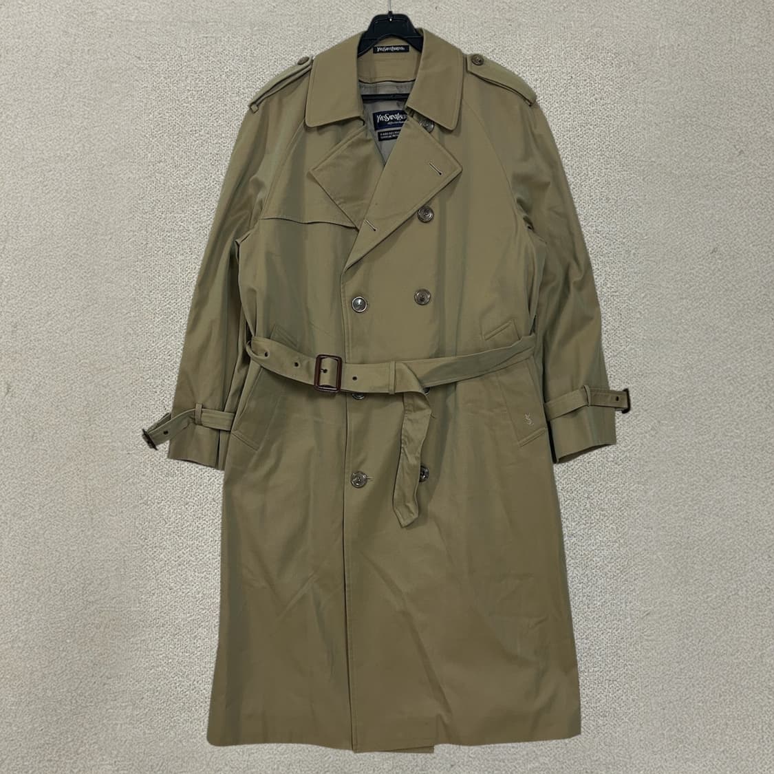 (M) 입생로랑 뿌르옴므 더블 트렌치코트 상품이미지1