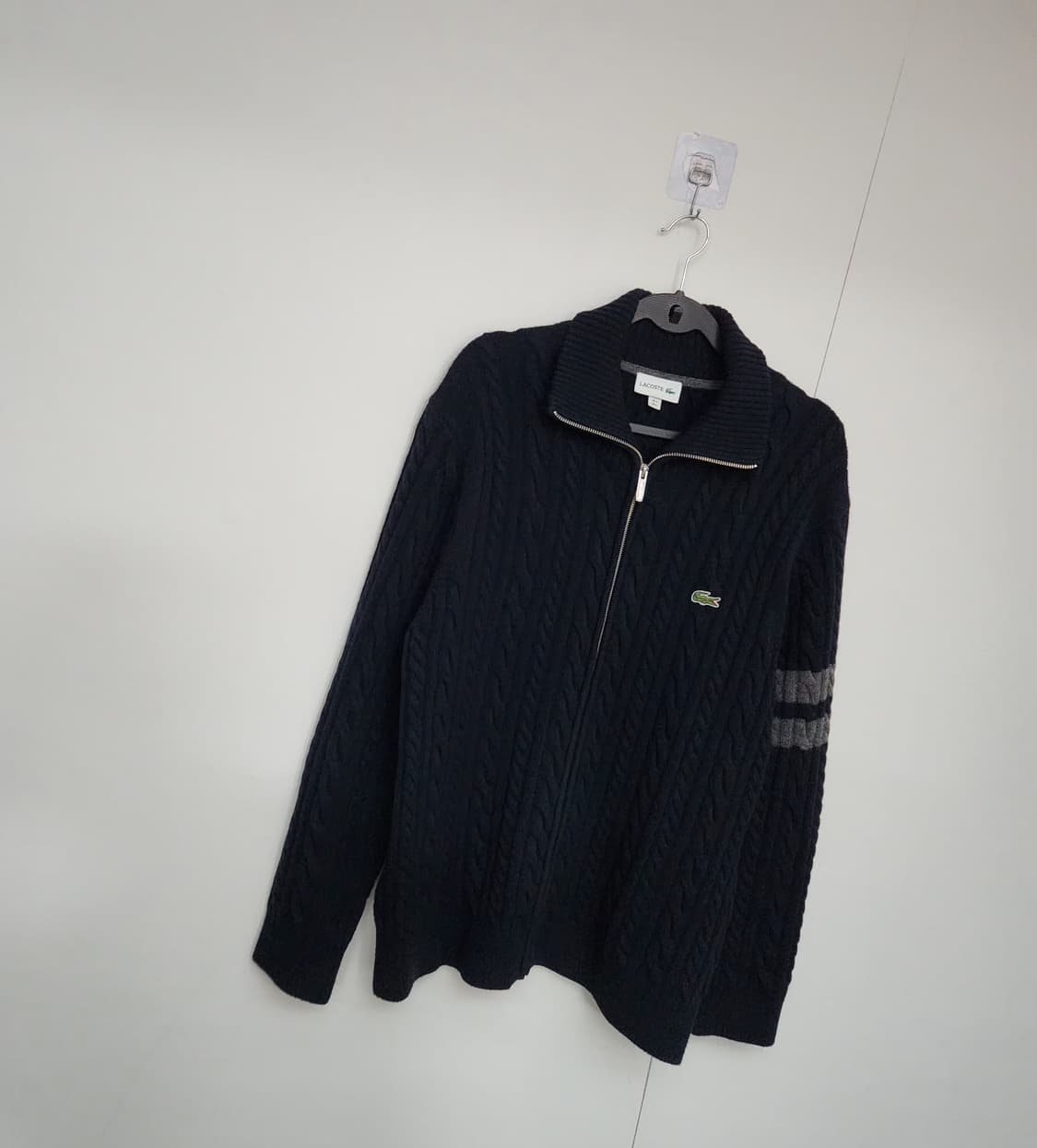 라코스테 105 니트집업 가디건 상품이미지4