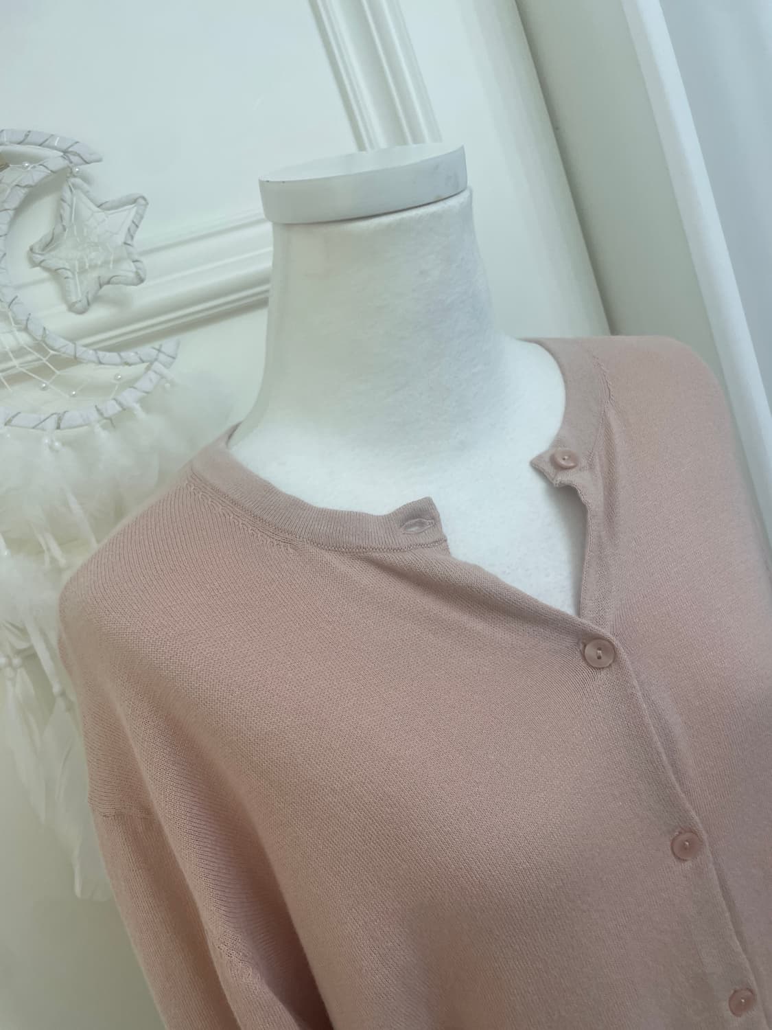 indi pink basic loose cardiagn(size-L) 상품이미지7