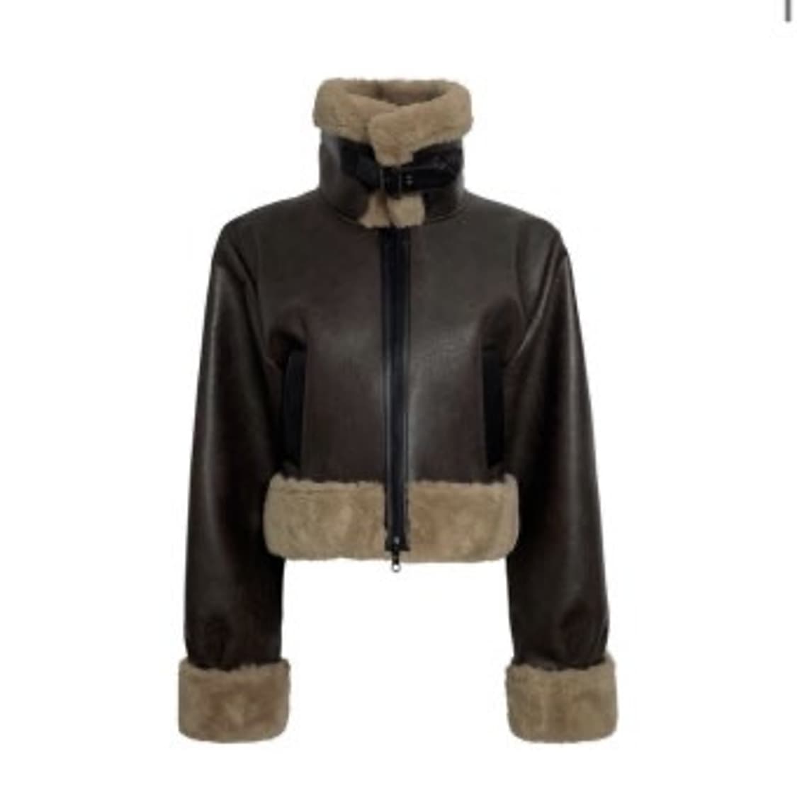 보헤미안서울 무스탕 브라운 상품이미지2