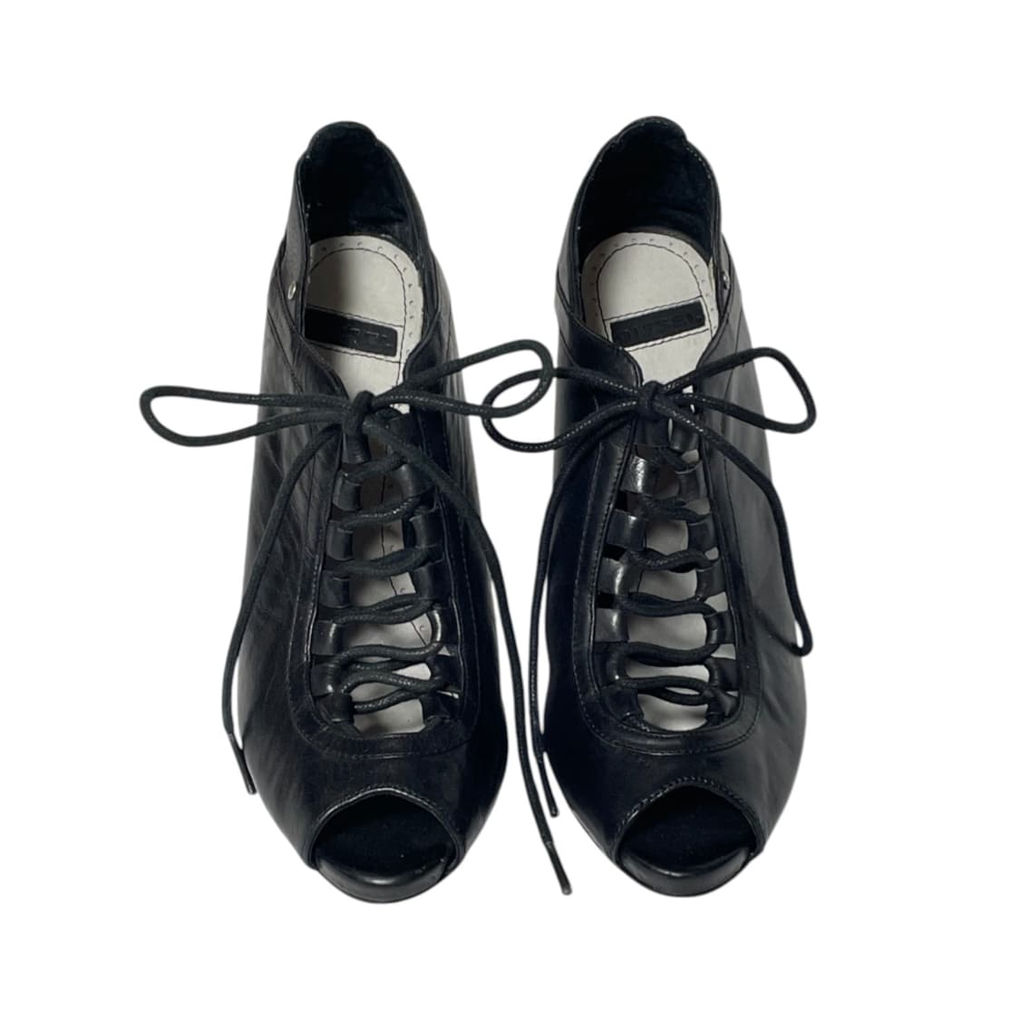 디젤 오픈토 레이스업 힐 상품이미지3