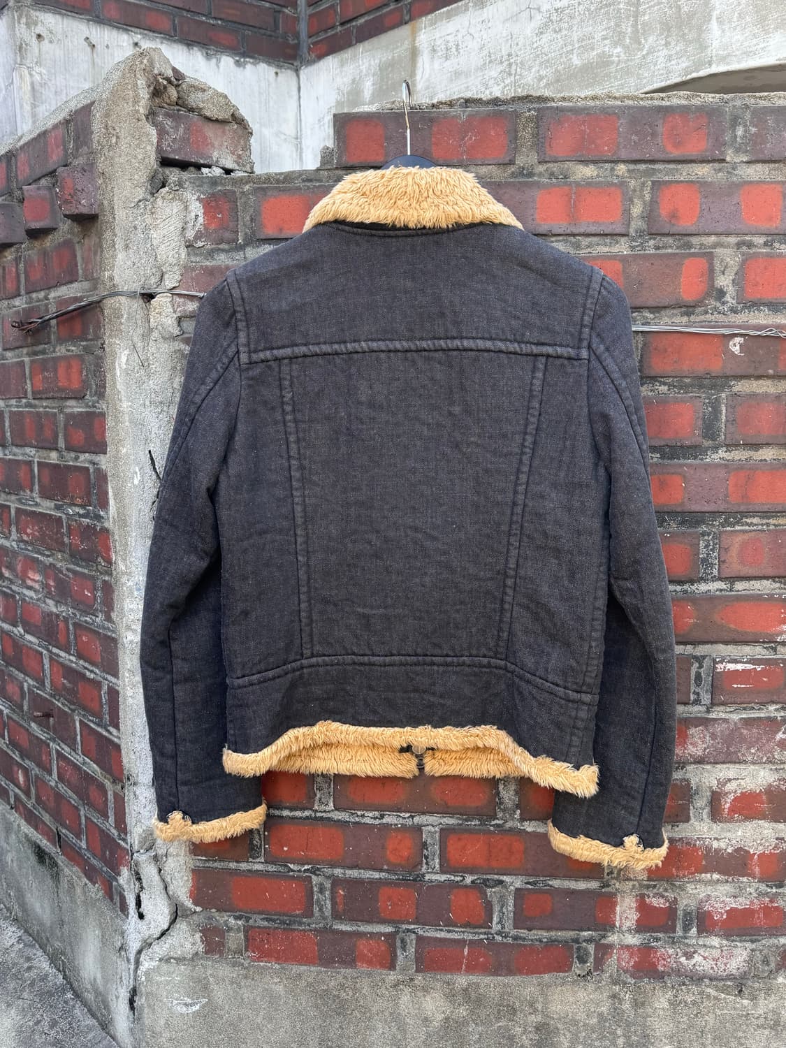 버버리 블루라벨 투웨이 시어링자켓 상품이미지9