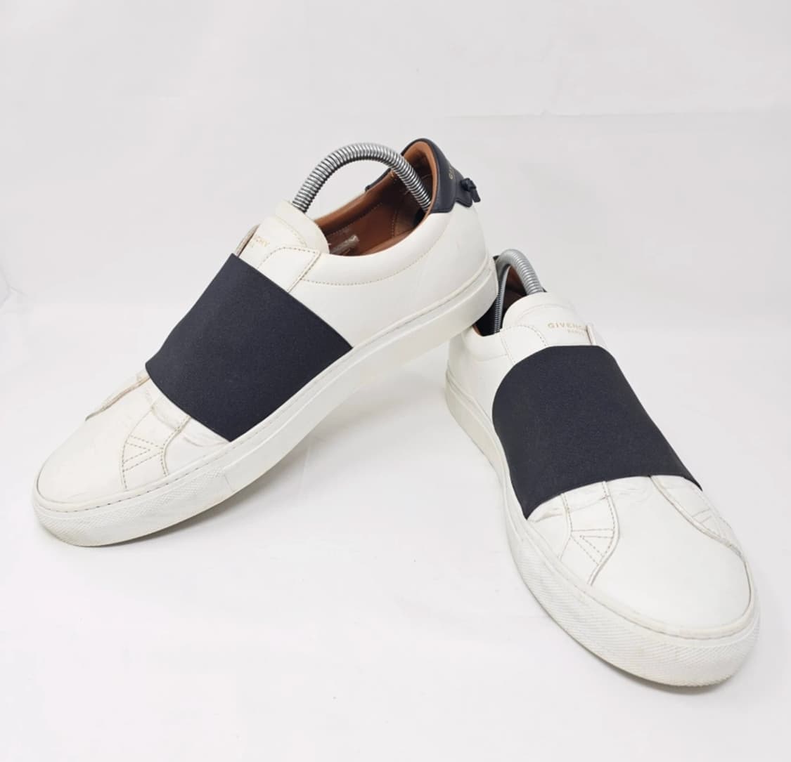 지방시 화이트 블랙 밴드 슬립온 스니커즈 42 (270) 상품이미지1