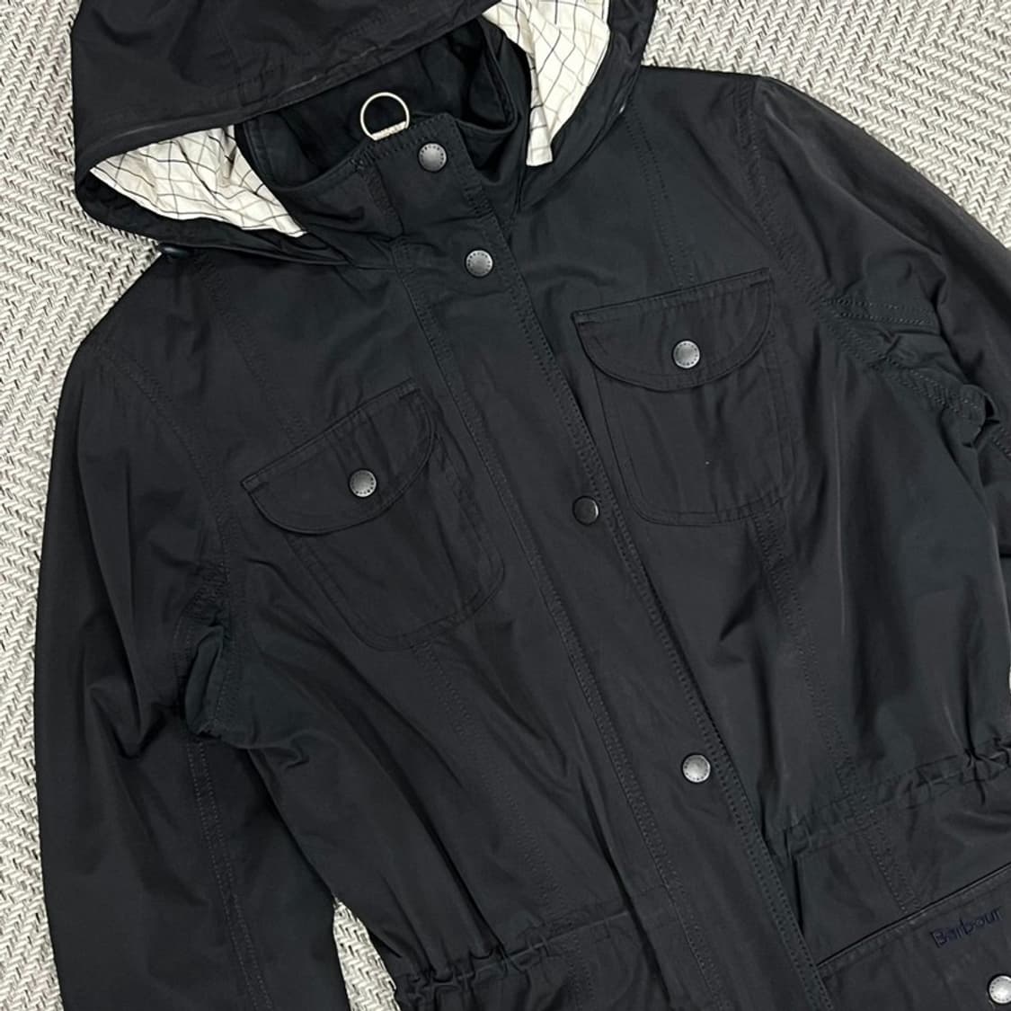 바버 워터프루프 후드 자켓 v0758 상품이미지3