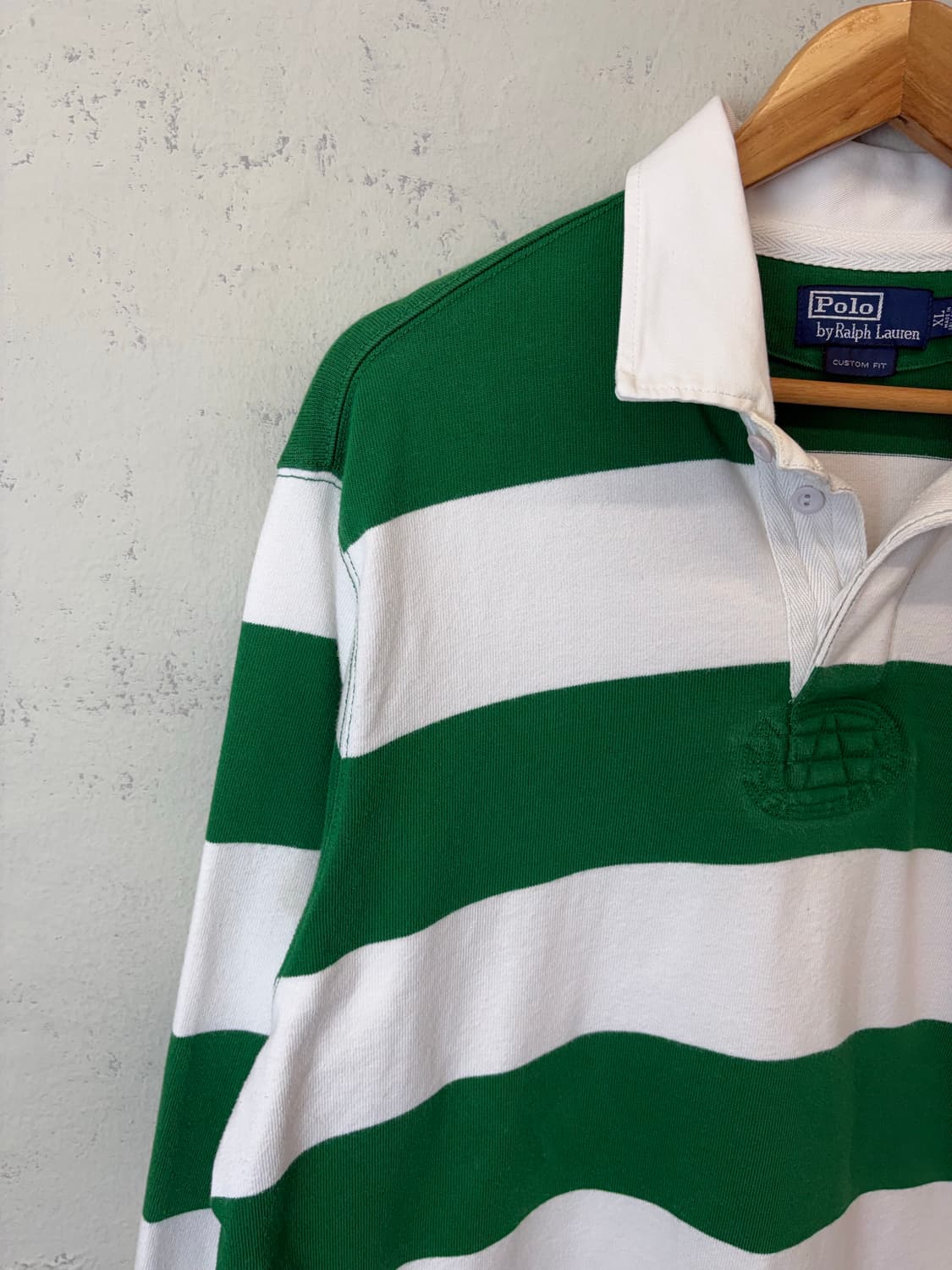 폴로랄프로렌 빈티지 단가라 럭비 셔츠 상품이미지7