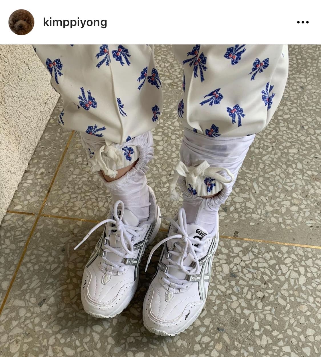 프레클 리본 조거팬츠  상품이미지1