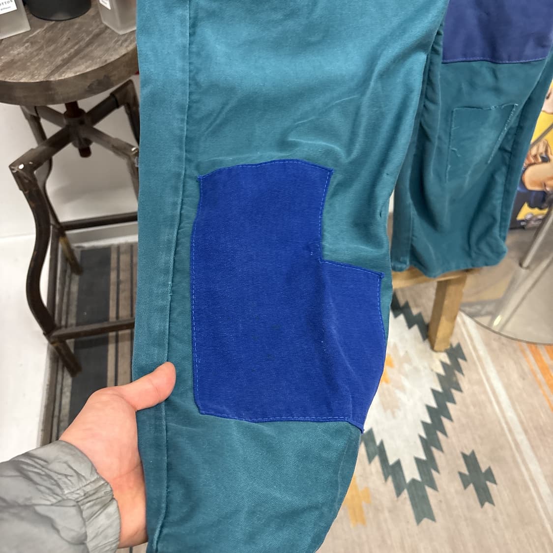 80~90s 프렌치 워크웨어 코튼트윌 커버올 점프수트 N984 상품이미지7