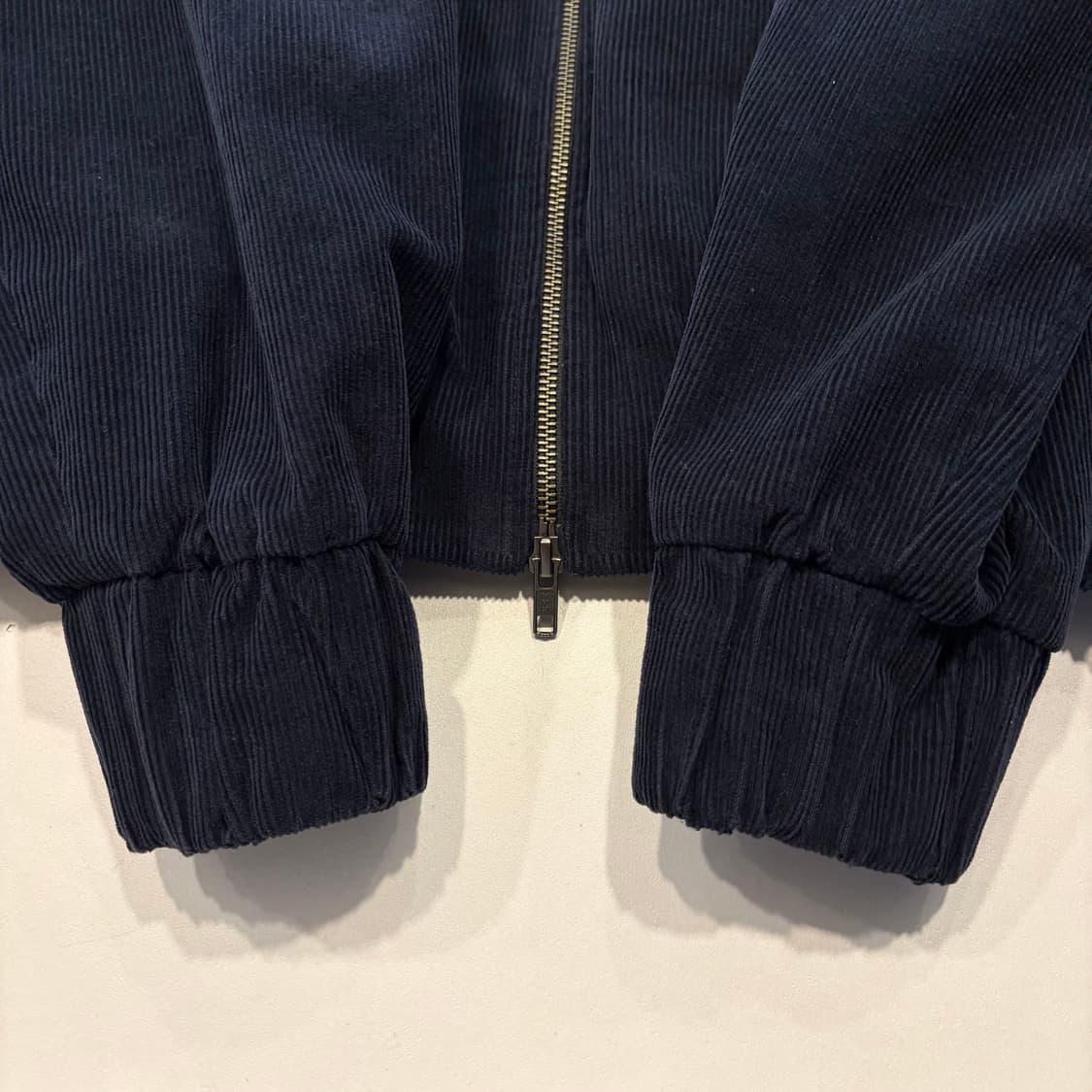 [M] 잔나비 코듀로이 블루종 바시티 자켓 네이비 D625 상품이미지5