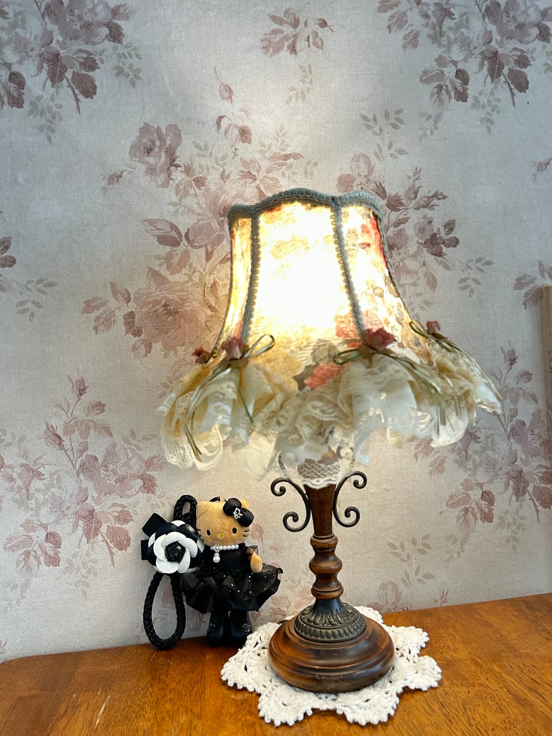 (3)롱다리키티 커스텀키링_ 🖤블랙 샤 원피스 상품이미지5