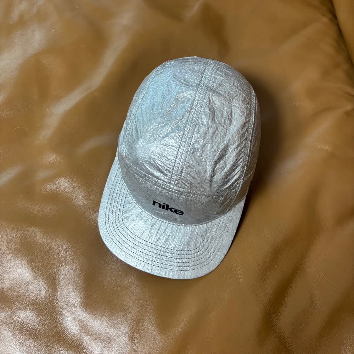 NIKE 나이키 마스랜딩 실버 AW84 헤리티지 캠프캡 모자 상품이미지5