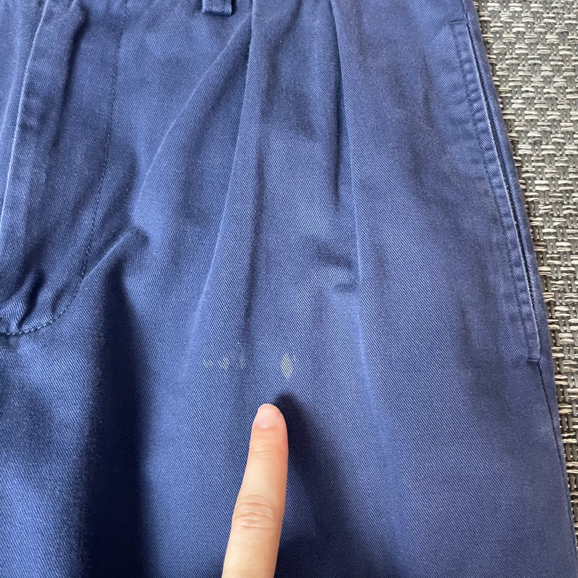 (31) 폴로 랄프로렌 90s 테일러 쇼츠 투턱 네이비 치노 팬츠 상품이미지5