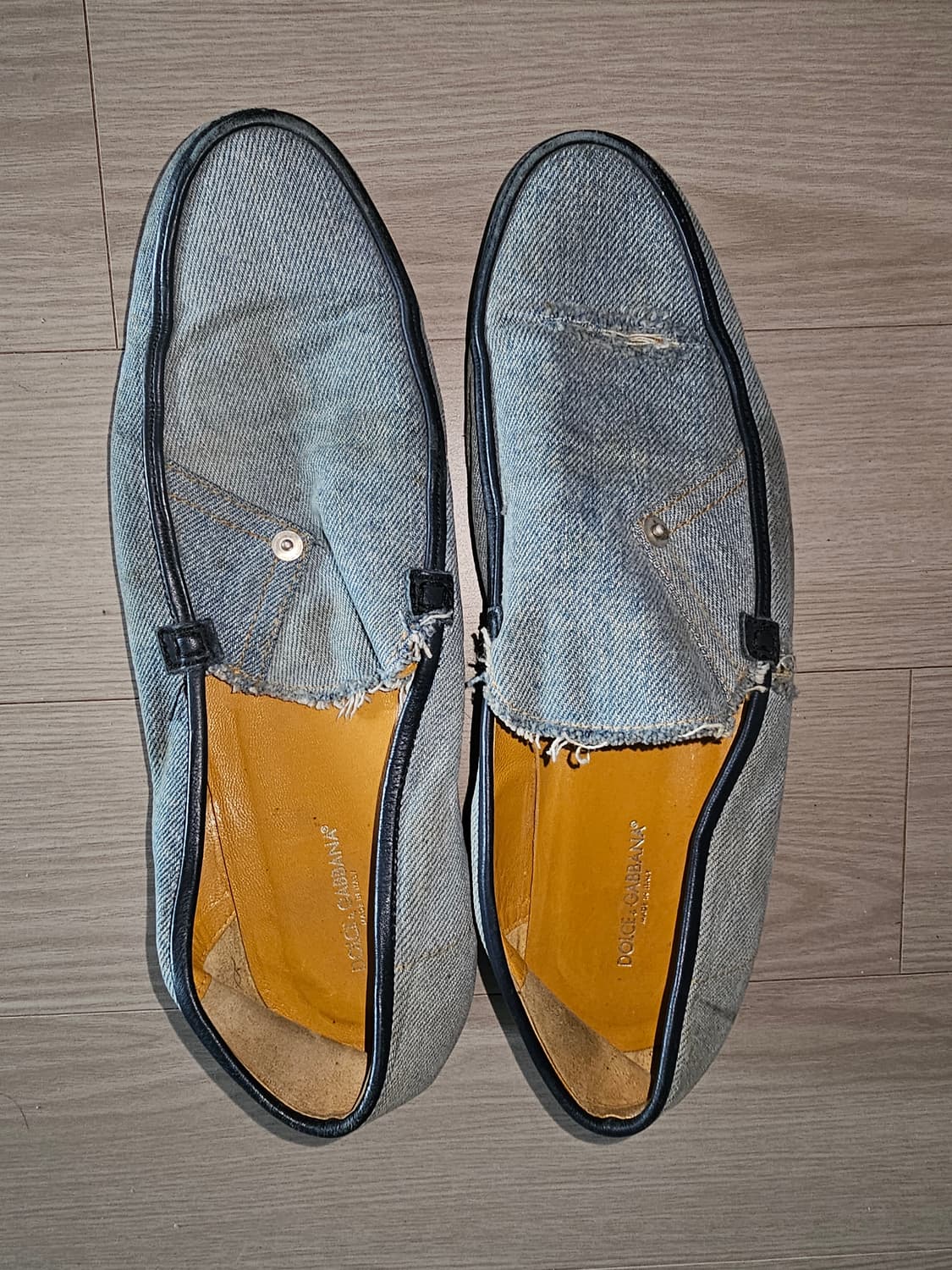 돌체앤가바나 데님 로퍼 구두 상품이미지1