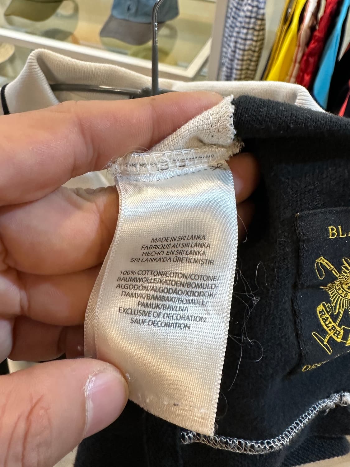 폴로 랄프로렌 블랙와치 팀 반팔 카라티 상품이미지7