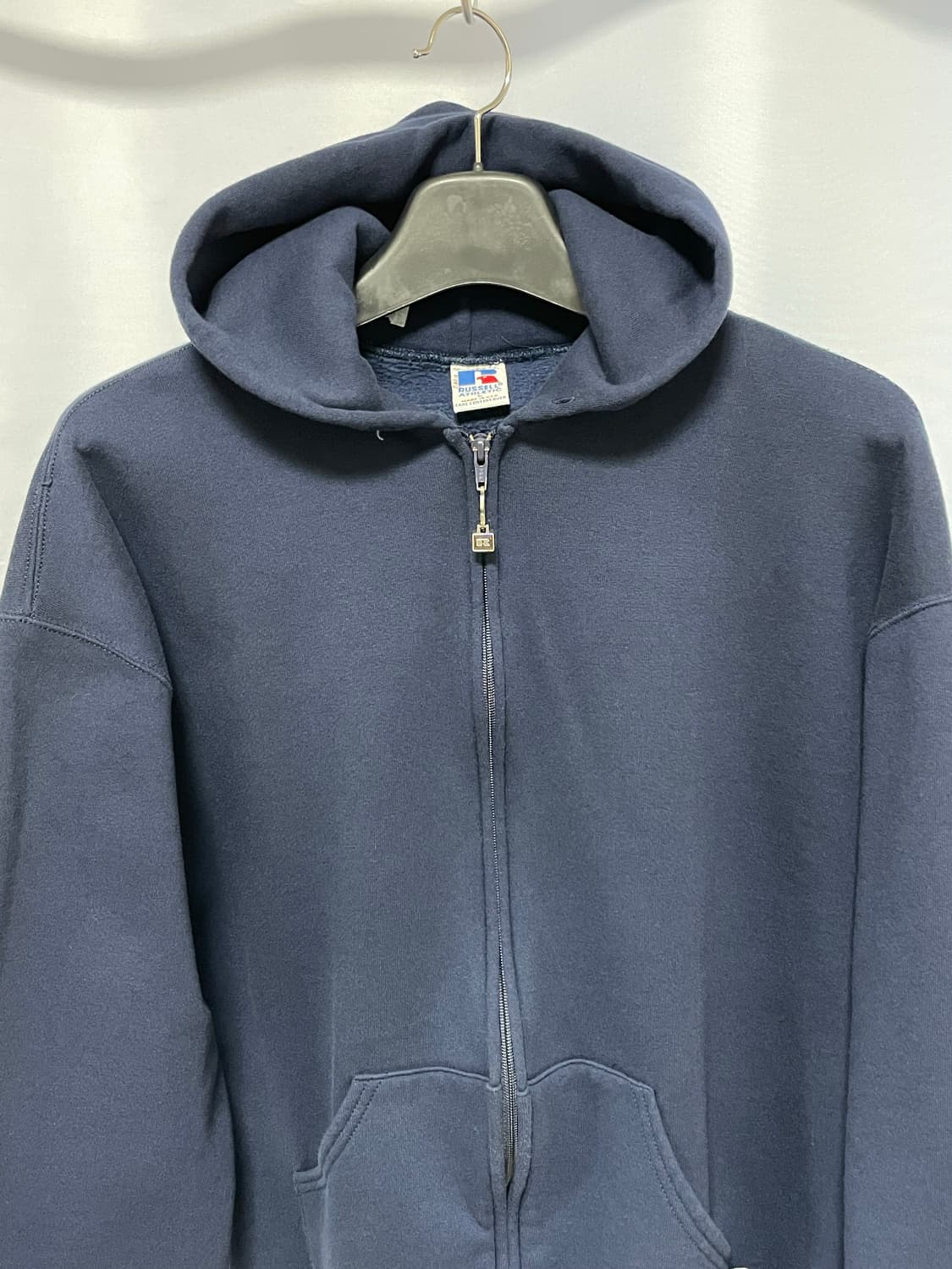 [D.O Vtg] 90s 러셀 50/50 후드 집업 네이비(L) 상품이미지3