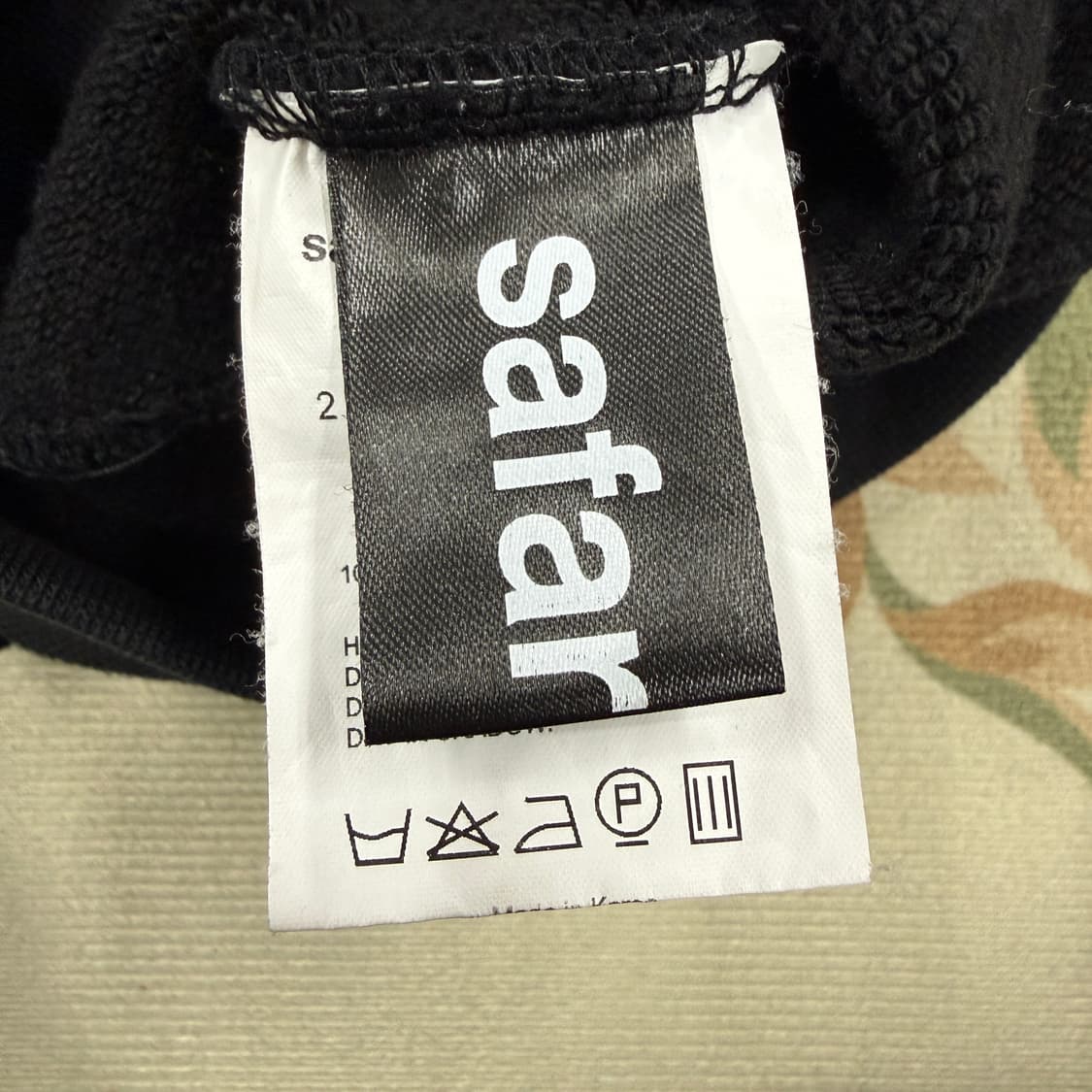 (2)사파리스팟 Safari spot 후드티셔츠(블랙) 상품이미지2