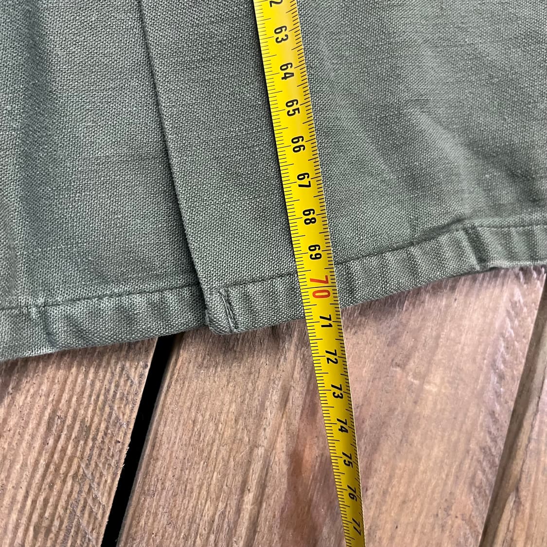 60s~70s 빈티지 미군 오리지널 OG-107 유틸리티 셔츠 상품이미지7