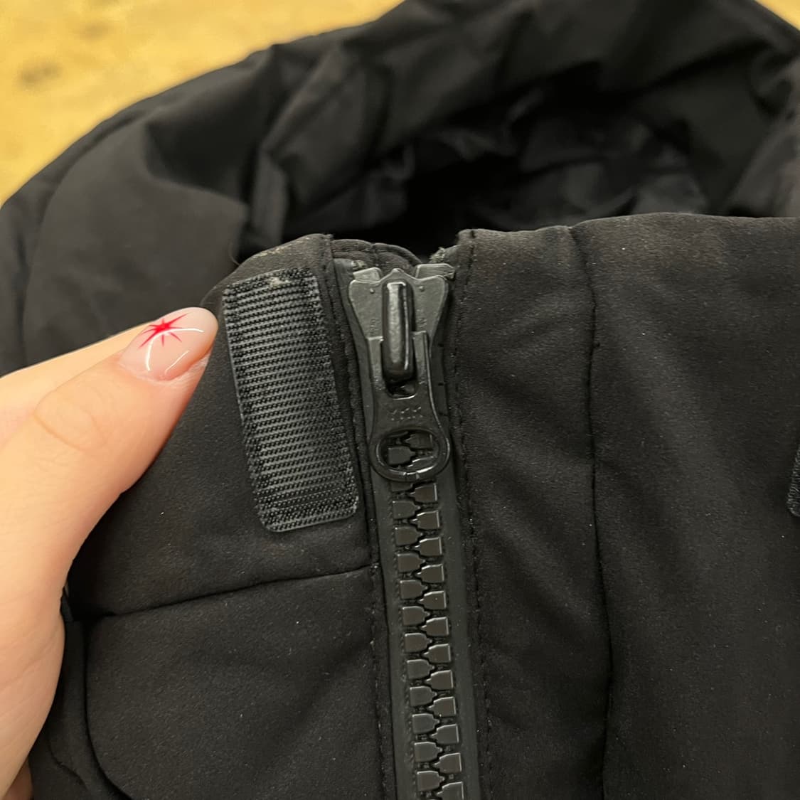 [정품/100,L] 스노우피크 롱패딩 블랙 b19 상품이미지5