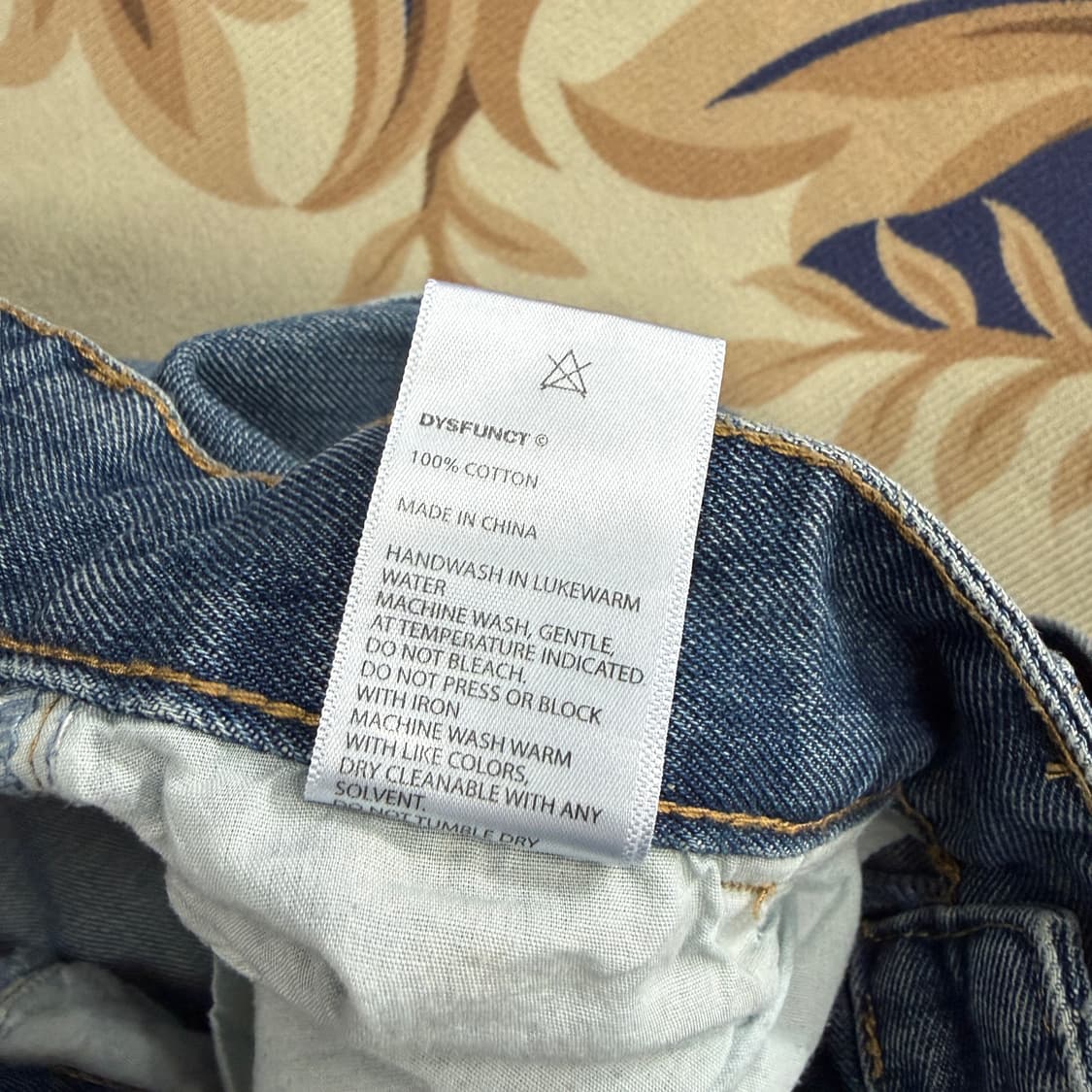 (M)디스펑트 DYSFUNCT 와이드 카펜터 데님팬츠 상품이미지5