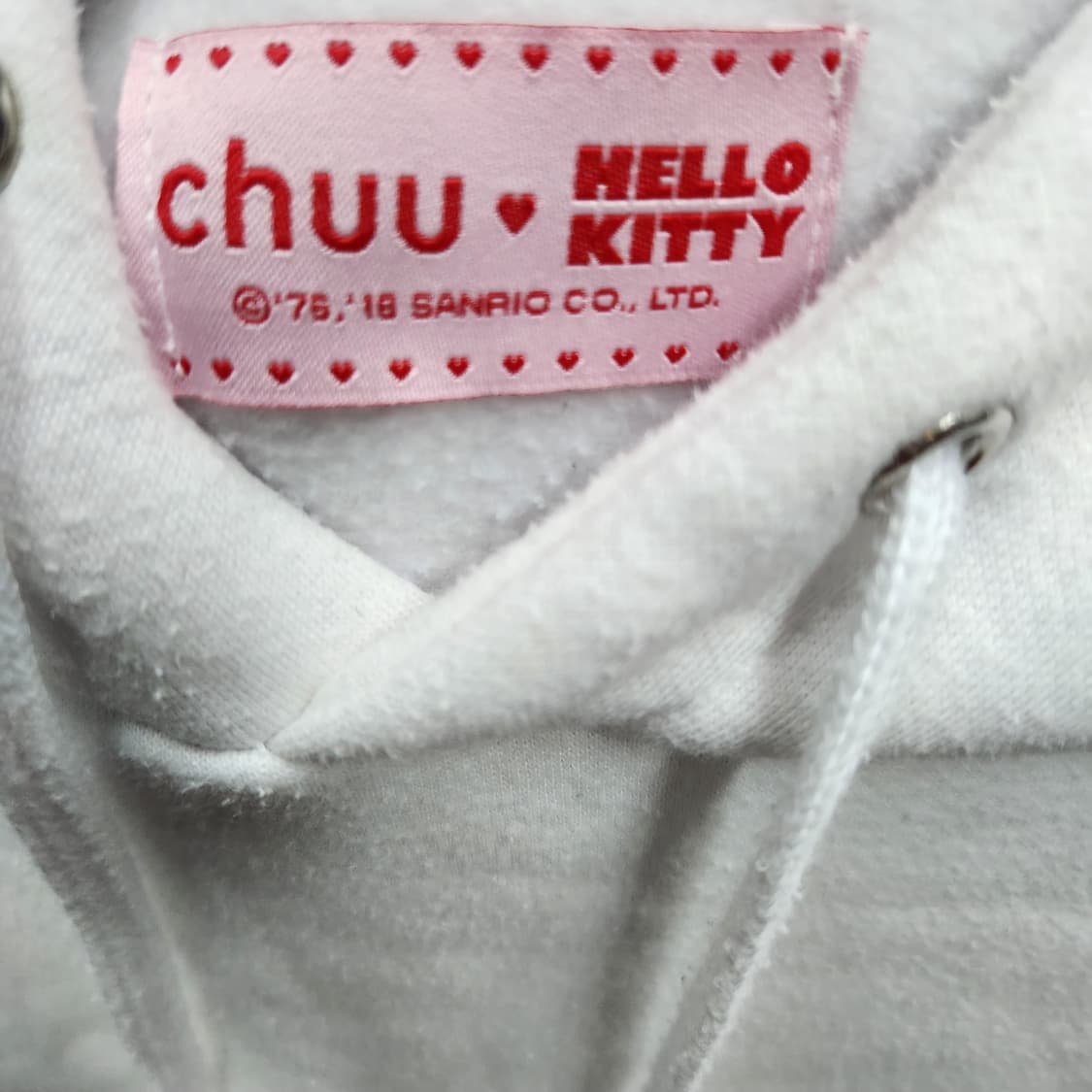 헬로키티 키티 빅 프린팅 후드티 L 상품이미지5