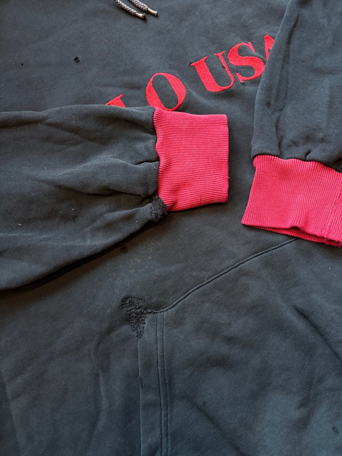 88년도 생산 korea 폴로 스웻 후디 상품이미지4