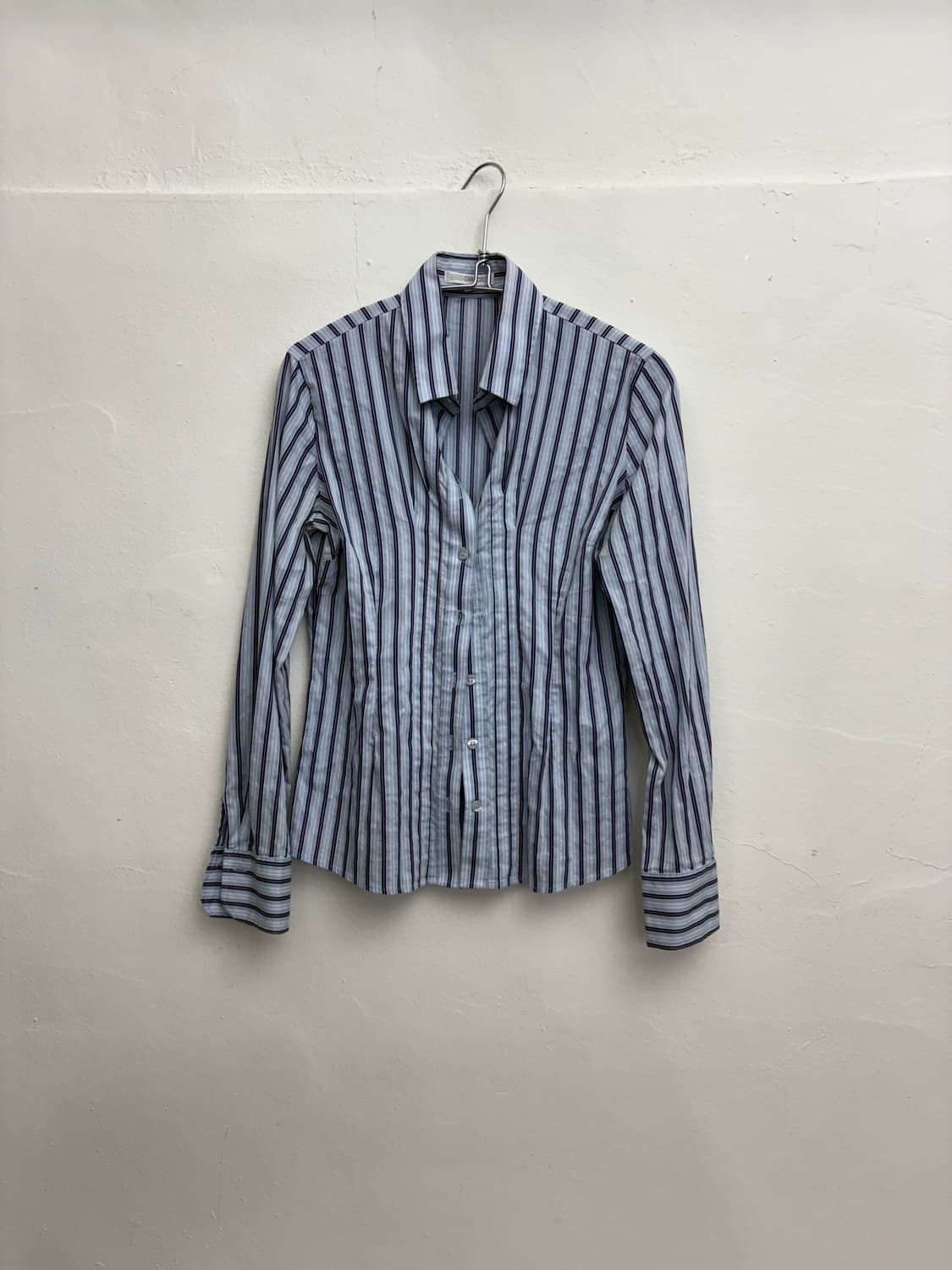 빈티지 우먼 스트라이프 셔츠 상품이미지1