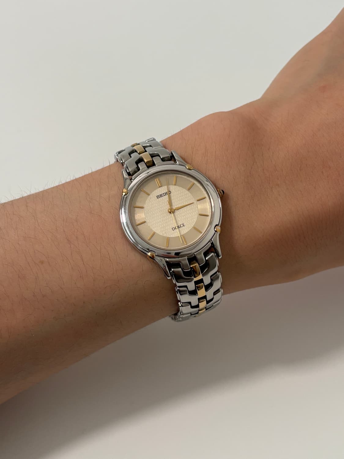 90s dolce gold dial combi quartz 상품이미지1